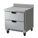Beverage Air WTRD32AHC-2-FIP 32" 1-Section Worktop Refrigerator w/ 2 Drawers, 7.2 cu. ft. 1 image