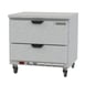 Beverage Air WTRD36AHC-2-FLT 36" 1-Section Worktop Refrigerator w/ 2 Drawers, 8.5 cu. ft. 1 image