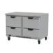 Beverage Air WTRD48AHC-4-FLT 48" 2-Section Worktop Refrigerator w/ 4 Drawers, 11.82 cu. ft. 1 image