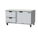 Beverage Air WTRD60AHC-2-FLT 60" 2-Section Worktop Refrigerator w/ 2 Drawers & 1 Door, 14.75 cu. ft. 1 image
