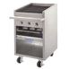 Bakers Pride F-24RS 24" Floor Model Gas Radiant Charbroiler w/ Cabinet Base, 60.000 BTU 1 image
