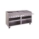Bakers Pride F-72RS 72" Floor Model Gas Radiant Charbroiler w/ Cabinet Base, 240.000 BTU 1 image