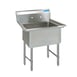BK Resources BKS-1-1824-14S 23" (1) One Compartment Sink 1 image