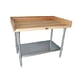 BK Resources MBTG-7230 72" Bakers Top Work Table 1 image