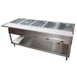 BK Resources STE-5-120 72" Electric Steam Table, (5) Open Pan Wells 1 image