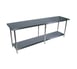 BK Resources SVT-9630 96" Stainless Steel Top 85" - Work Table 1 image