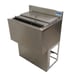 BK Resources UBB-18-IBCP48-10 43" Underbar Ice Bin with 10-Circuit Cold Plate, 140 lbs Capacity 1 image