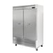 Blue Air BSF49-HC 54" Two Section Reach-In Freezer w/ 2 Solid Doors, Bottom Mount, 49 cu. ft. 1 image
