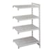 Cambro CPA184864V4480 Camshelving® Premium Vented 4-Shelf Add-On Shelving Unit - 18" x 48" x 64" 1 image