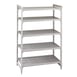 Cambro CPU246072V5480 Camshelving® Premium Vented 5-Shelf Starter Unit - 24" x 60" x 72" 1 image