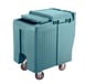 Cambro ICS175L401 Plastic Mobile Ice Bin / Ice Caddy, 175 lb, Slate Blue 1 image