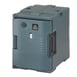 Cambro UPCH400191 Camcarrier® Front Loading Insulated Food Carrier w/ 6 Pan, Granite Gray, 110V 1 image