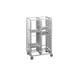 Channel 420A6 54 Pan Side Load Double Section Aluminum Cafeteria Tray Rack 1 image
