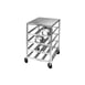 Channel CSR-3M 34"H Mobile Front Load Half Size Can Rack, Holds (54) #10 Cans 1 image