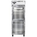 Continental Refrigerator 1FESNSAGDHD 28" One Section Reach-In Freezer w/ 2 Half Glass Doors, Stainless Steel Exterior, 18 cu. ft. 1 image