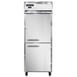 Continental Refrigerator 1FESNSSHD 28" One Section Reach-In Freezer w/ 2 Half Solid Doors, All Stainless Steel, 18 cu. ft. 1 image