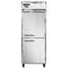 Continental 1RENSSHD 28.5" One Section Reach-In Refrigerator w/ 2 Half Solid Doors, All Stainless Steel, 21 cu. ft. 1 image