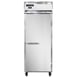 Continental Refrigerator 1RENSSPT 29" One Section Pass-Thru Refrigerator w/ 2 Solid Doors, All Stainless Steel, 22 cu. ft. 1 image