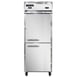 Continental Refrigerator 1RFENHD 28" 1-Section Reach-In Refrigerator/Freezer Combo w/ 2 Half Solid Doors 1 image