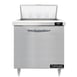 Continental Refrigerator D32N8 32" One Section Sandwich / Salad Prep Table w/ 1 Door, 8 Pans 1 image