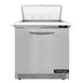 Continental Refrigerator D32N8C-FB 32" One Section Sandwich / Salad Prep Table w/ 1 Door, 8 Pans 1 image