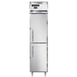 Continental Refrigerator D1FSENSAHD 17" One Section Reach-In Freezer w/ 2 Half Solid Doors, Stainless Steel Exterior, 15 cu. ft. 1 image