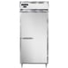 Continental Refrigerator D1FXNSSPT 36" One Section Pass-Thru Freezer w/ 2 Solid Doors, All Stainless Steel, 32 cu. ft. 1 image