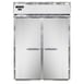 Continental Refrigerator D2FIN 68" Two Section Roll-In Freezer w/ 2 Solid Doors, 64 cu. ft. 1 image