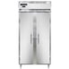 Continental Refrigerator D2FSENSS 36" Two Section Reach-In Freezer w/ 2 Solid Doors, All Stainless Steel, 32 cu. ft. 1 image
