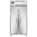 Continental Refrigerator D2RSESNSA 36" Two Section Reach-In Refrigerator w/ 2 Solid Doors, Stainless Steel Exterior, 24 cu. ft. 1 image