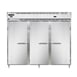 Continental Refrigerator DL3RFFES-SA 85" 3-Section Reach-In Refrigerator/Freezer Combo w/ 3 Solid Doors 1 image
