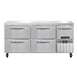 Continental Refrigerator RA68N-D 68" Worktop Refrigerator w/ 4 Drawers & 1 Half Door 1 image