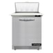Continental Refrigerator SW27N8C-FB 27" Sandwich / Salad Prep Table w/ 1 Door, 8 Pans 1 image