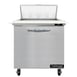 Continental Refrigerator SW32N8C 32" One Section Sandwich / Salad Prep Table w/ 1 Door, 8 Pans 1 image