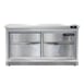 Continental Refrigerator SW60NSGD-FB 60" Worktop Refrigerator w/ 2 Sliding Glass Doors, 17 cu. ft. 1 image