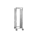 Cres Cor 2071524 24 Tray End Load Aluminum Mobile Utility Rack, Assembled 1 image