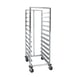 Cres Cor 2071820SD 20 Pan End Load Full Height Mobile Super Duty Aluminum Sheet Pan Rack  1 image