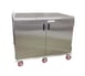Carter-Hoffmann ETDTT20 Stainless Steel 20 Tray Economy Patient Tray Cart w/ 2 Doors 1 image