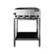 Connerton CRB-72-F 72" Floor Model Gas Radiant Charbroiler w/ (12) Burners, 300.000 BTU 1 image