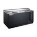 Culitek MBC-65 65" Black Bottle Cooler, 18 cu. ft.  1 image