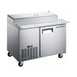 Culitek MRPZ-1D 50" One Section Refrigerated Pizza Prep Table w/ Solid Door, 9 cu. ft. 1 image