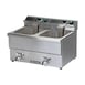 Adcraft DF-12L/2 Double-Tank Countertop Electric Deep Fryer w/ 2 Fryer Baskets, 25 lbs/hour Per Tank 1 image