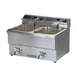 Adcraft DF-12L/2 Double-Tank Countertop Electric Deep Fryer w/ 2 Fryer Baskets, 25 lbs/hour Per Tank 2 image