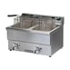 Adcraft DF-12L/2 Double-Tank Countertop Electric Deep Fryer w/ 2 Fryer Baskets, 25 lbs/hour Per Tank 3 image