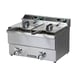 Adcraft DF-12L/2 Double-Tank Countertop Electric Deep Fryer w/ 2 Fryer Baskets, 25 lbs/hour Per Tank 4 image