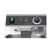 Adcraft DF-12L/2 Double-Tank Countertop Electric Deep Fryer w/ 2 Fryer Baskets, 25 lbs/hour Per Tank 5 image