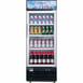 Dukers Appliance Co DSM-12R 25" One Glass Door Merchandiser Refrigerator in Black, 11.5 cu. ft. 2 image