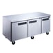 Dukers DUC72R 72" Three Section Undercounter Refrigerator w/ 3 Doors, 19 cu. ft. 1 image