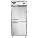 Continental Refrigerator D1RFXNHD 36" 1-Section Reach-In Refrigerator/Freezer Combo w/ 2 Half Solid Doors 1 image