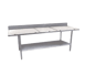 Winholt DPTSB-3696 96" Poly Top Work Table 1 image
